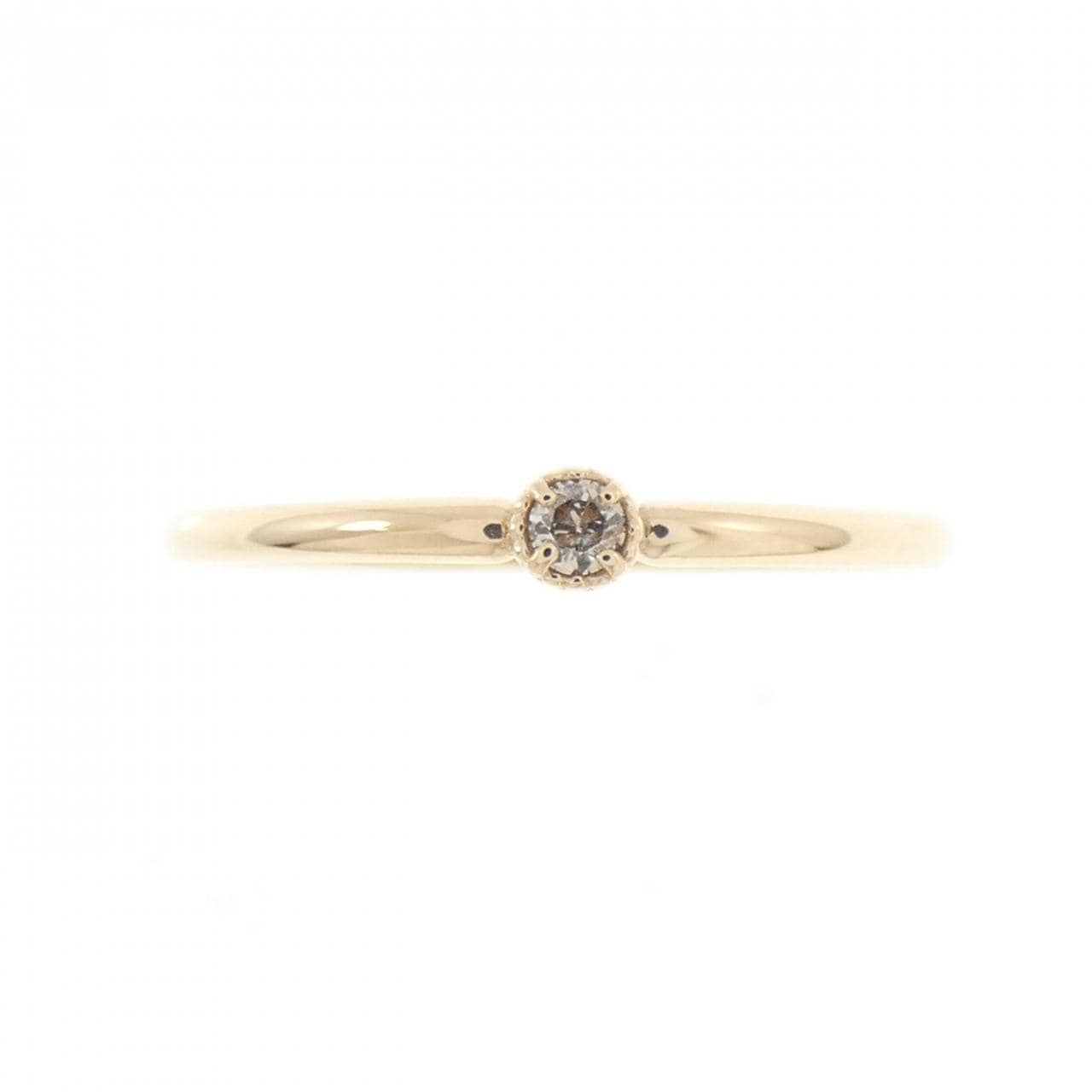 アガット ダイヤモンド リング 0.03CT