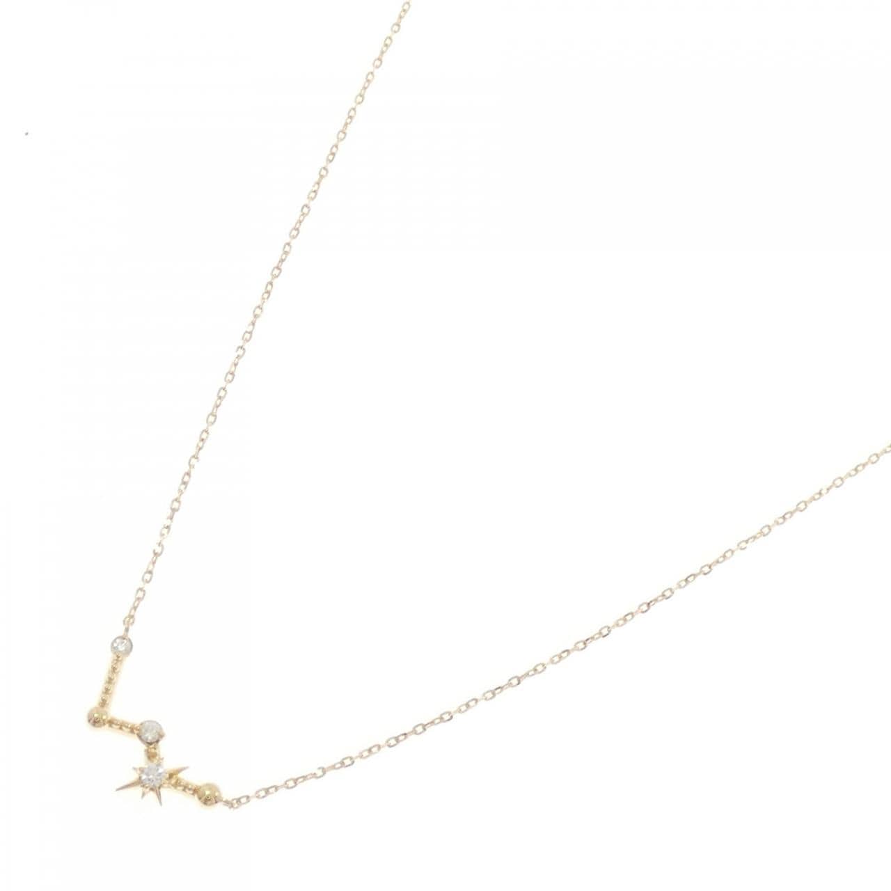 スタージュエリー ダイヤモンド ネックレス 0.03CT