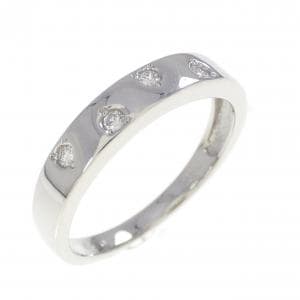 PT950 ダイヤモンド リング 0.08CT
