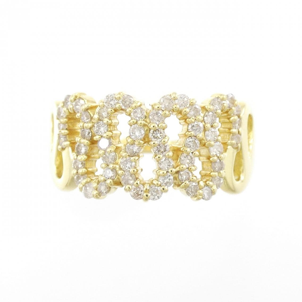 K18YG ダイヤモンド リング 0.50CT