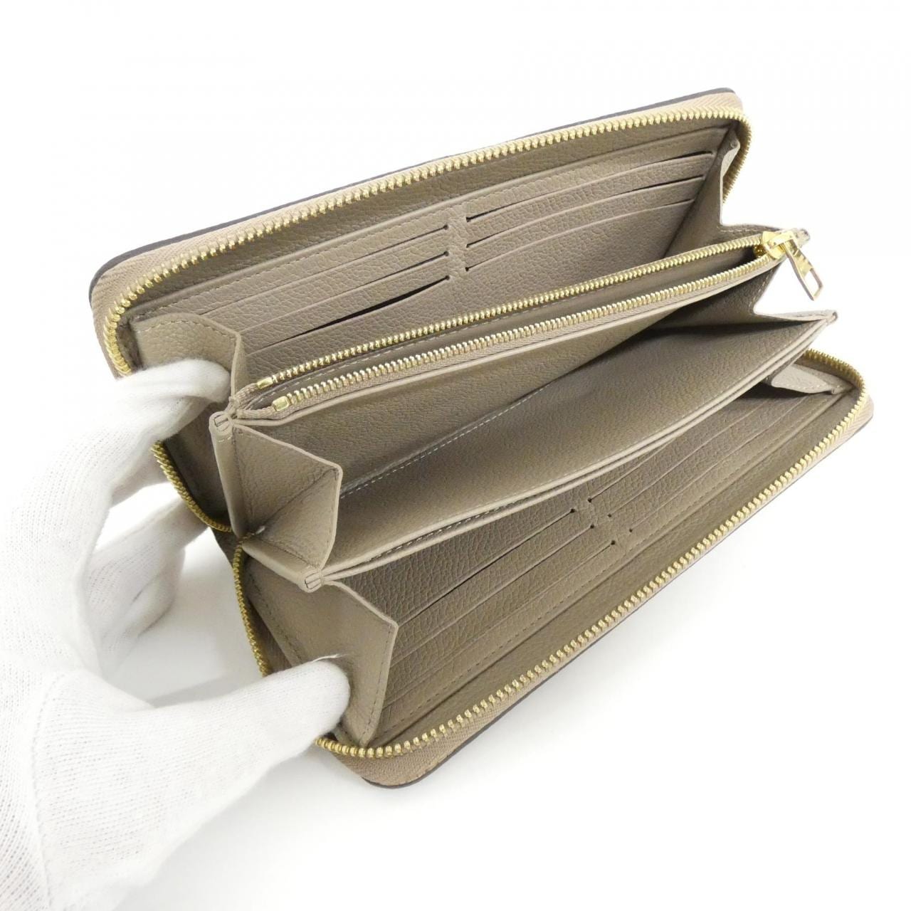 ルイヴィトン バイカラー モノグラム アンプラント ジッピー ウォレット M69794 財布