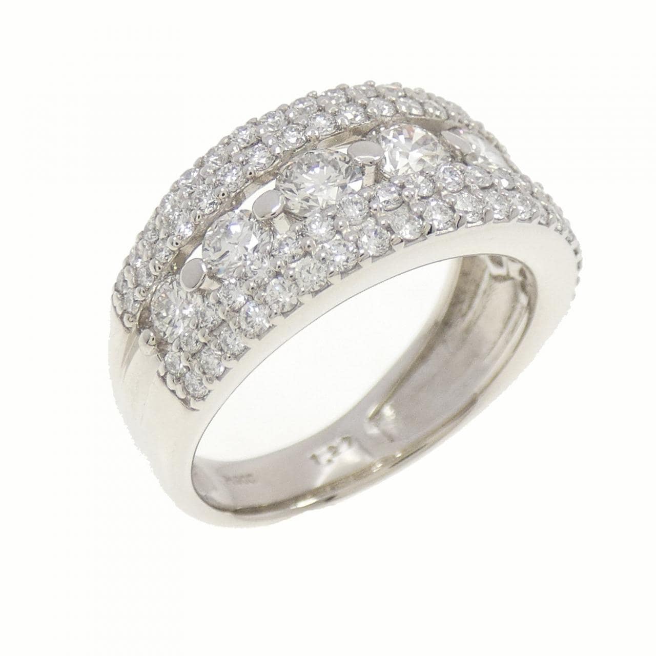 PT ダイヤモンド リング 1.27CT