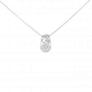 PT フラワー ダイヤモンド ネックレス 0.29CT