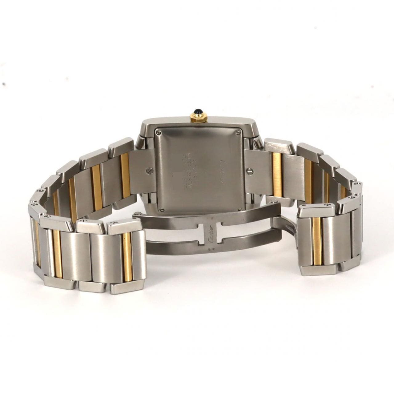 カルティエ タンクフランセーズLM コンビ W51005Q4 SSxYG 自動巻