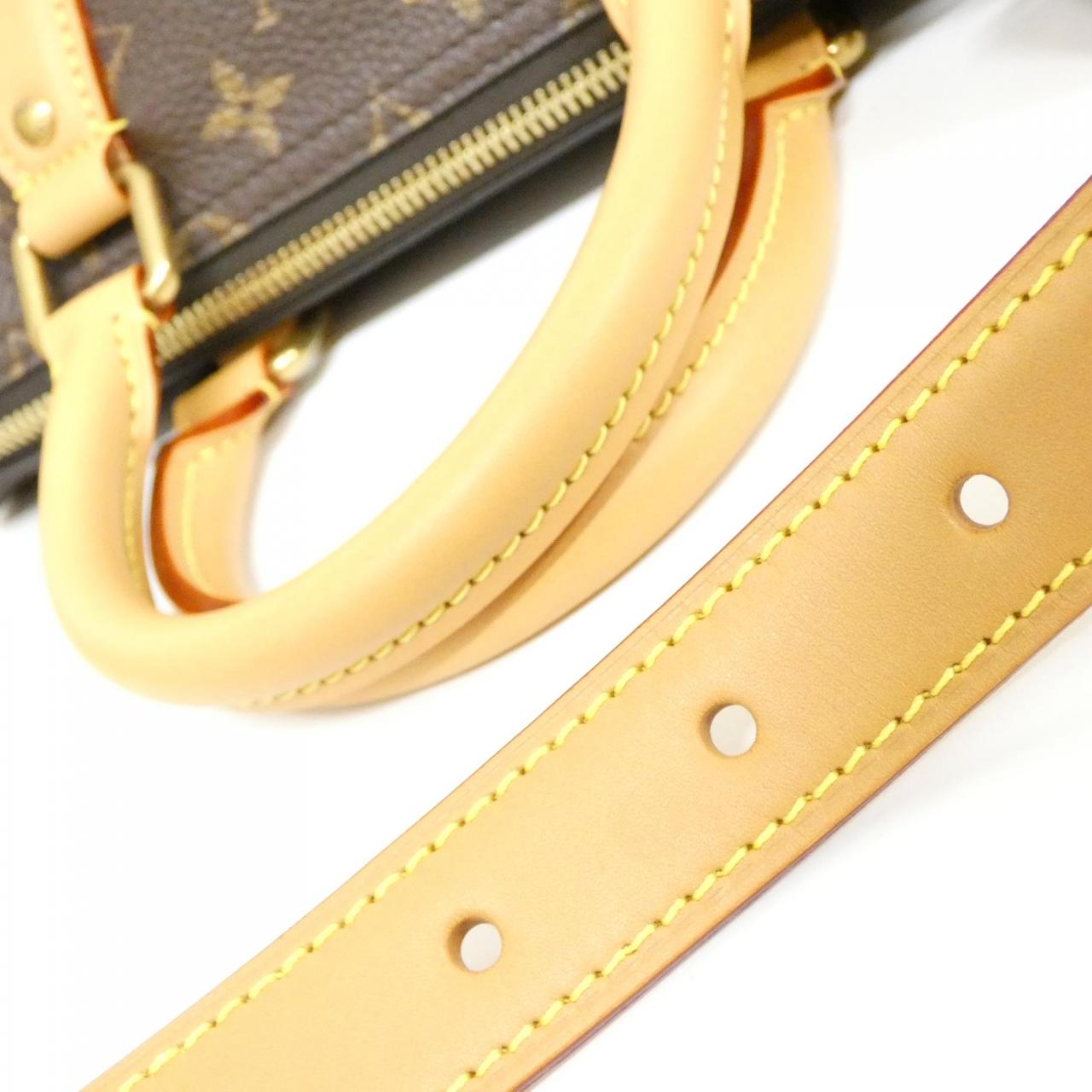 ルイヴィトン モノグラム レザー スピーディ P9 バンドリエール 25cm M24443 ボストンバッグ