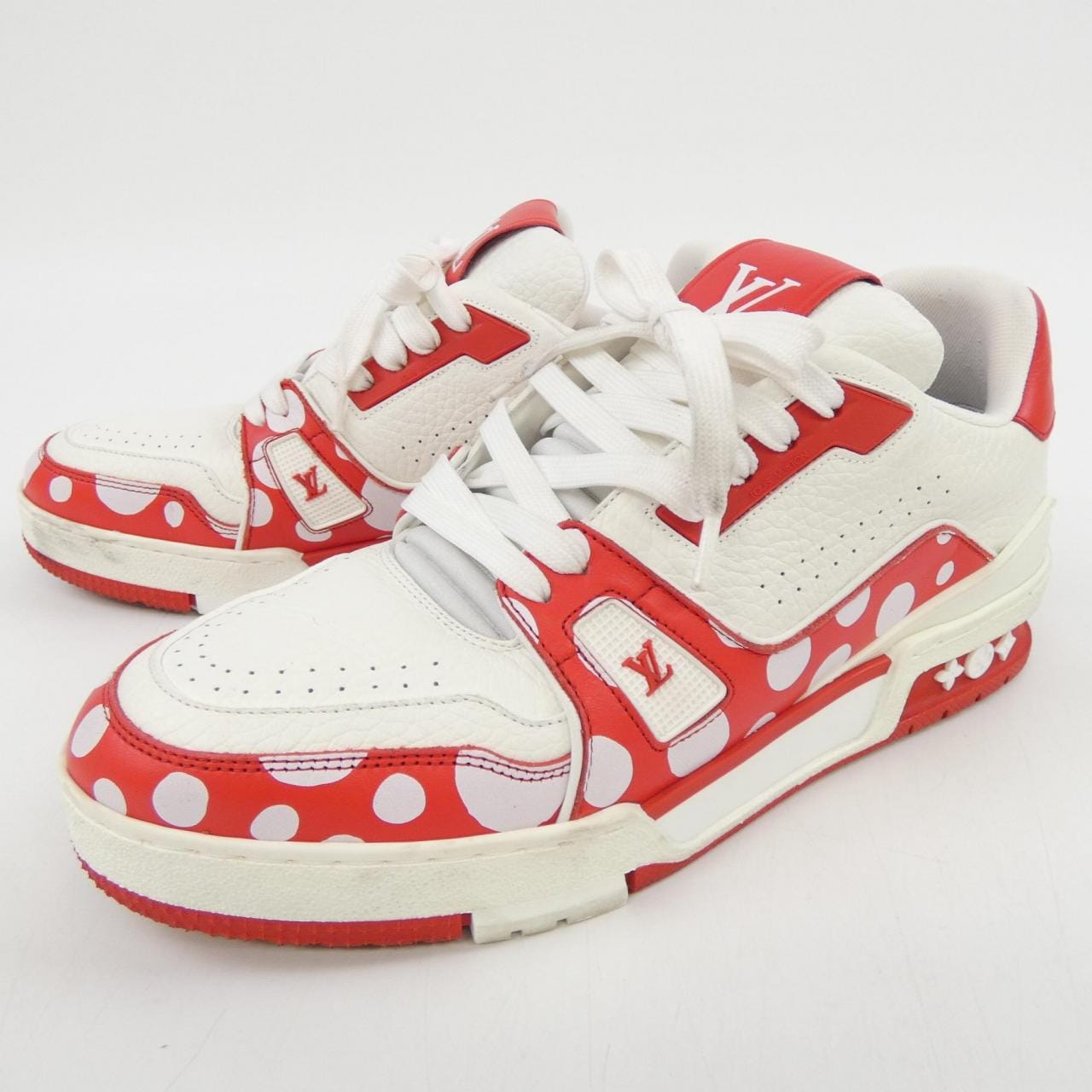 ルイヴィトン LOUIS VUITTON 草間彌生 LV×YK LVトレイナーライン スニーカー