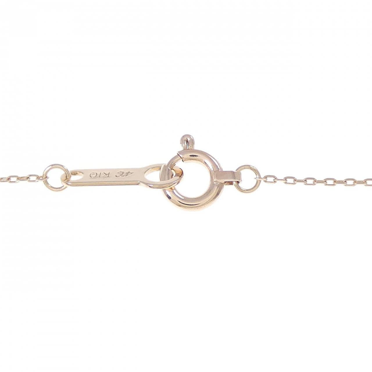 4゜C クロス ダイヤモンド ネックレス