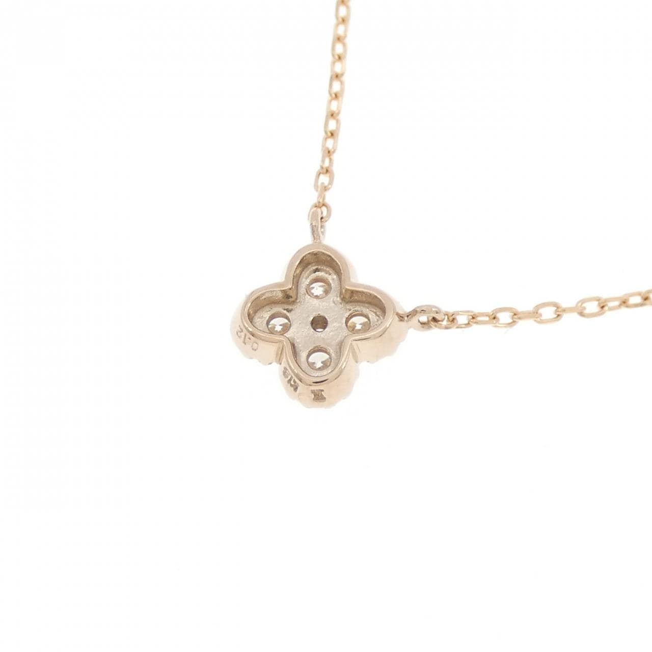 ヴァンドーム ダイヤモンド ネックレス 0.12CT