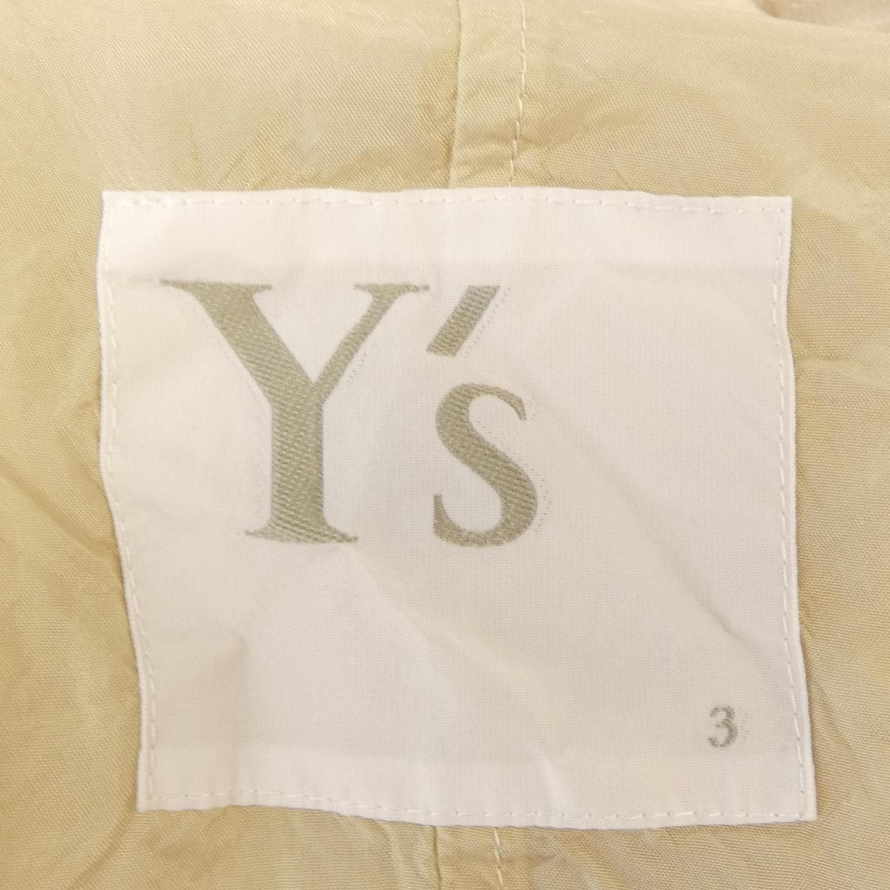 ワイズ Y's YU-J03-016 ジャケット