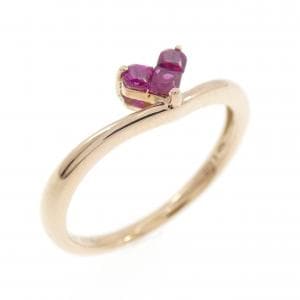 スタージュエリー ルビー リング 0.13CT