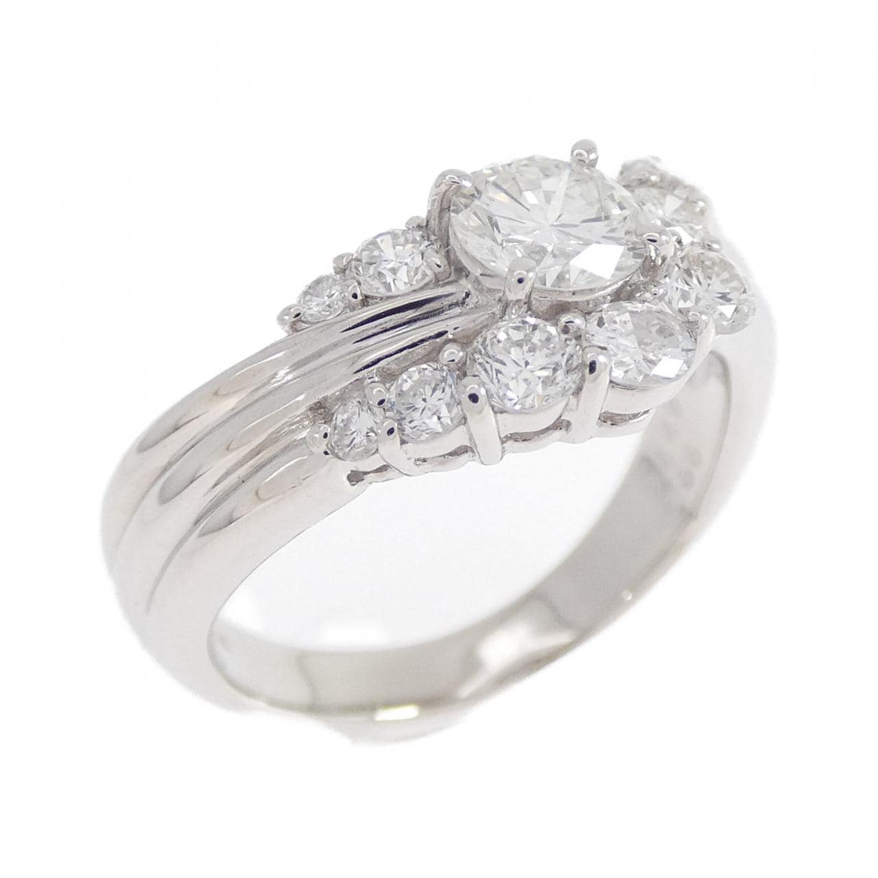 PT900 ダイヤモンド リング 0.449CT