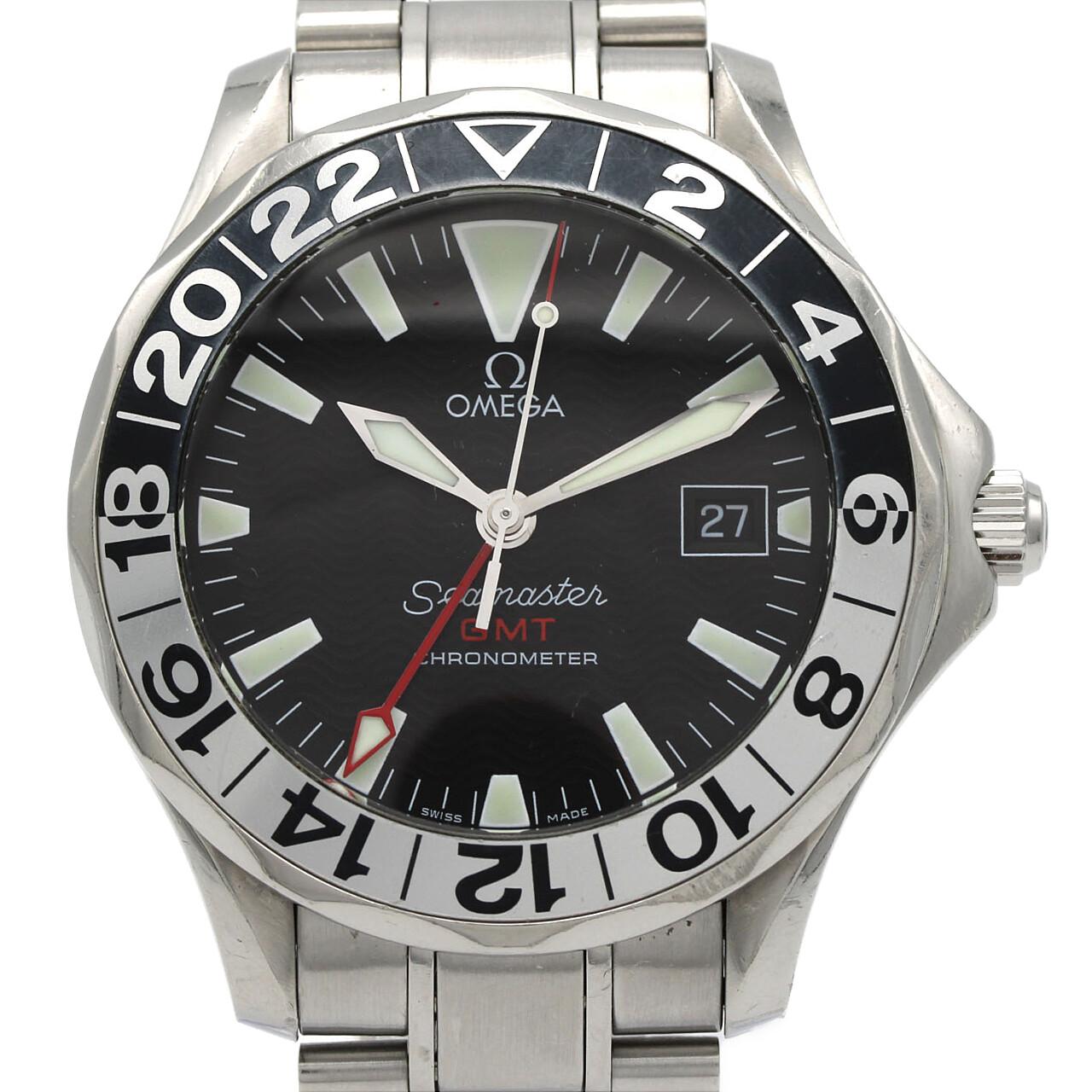 【ノーメンテナンス還元価格】オメガ シーマスターGMT･50YEARS 2234.50 SS 自動巻