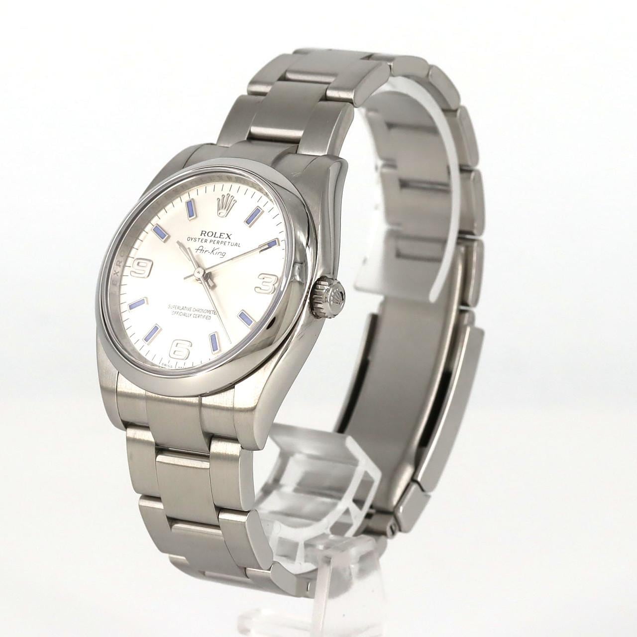 ロレックス エアキング 114200 SS 自動巻 G番