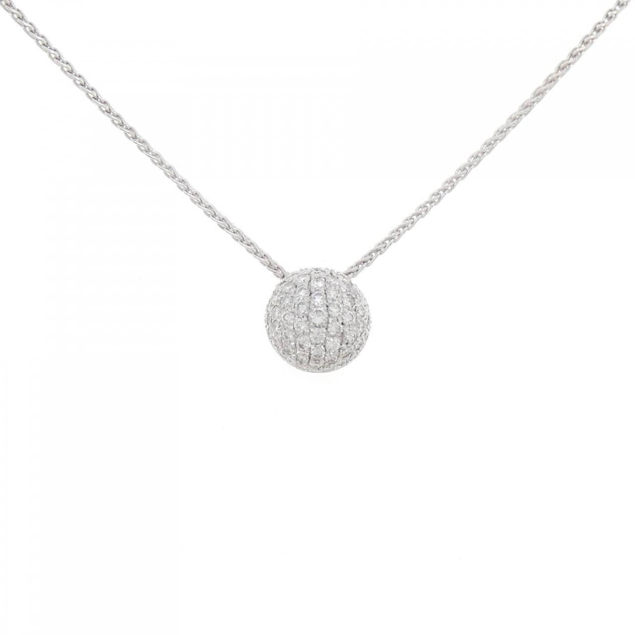 750WG Pavé Diamond Necklace