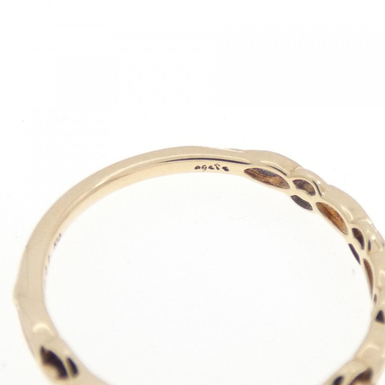 アガット ダイヤモンド リング 0.02CT