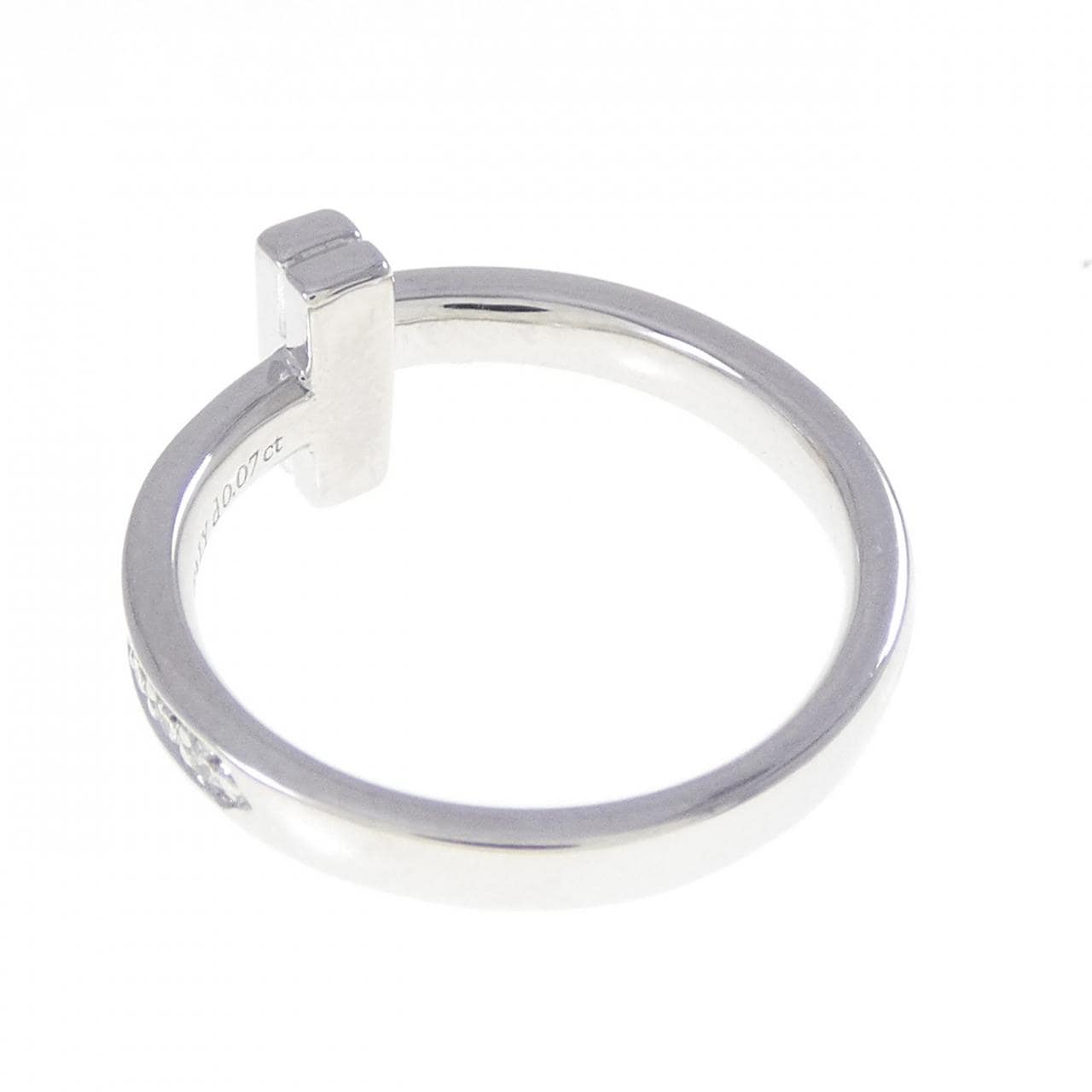 ティファニー Tワン リング 0.07CT
