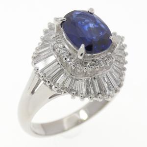 PT900 サファイヤ リング 1.23CT