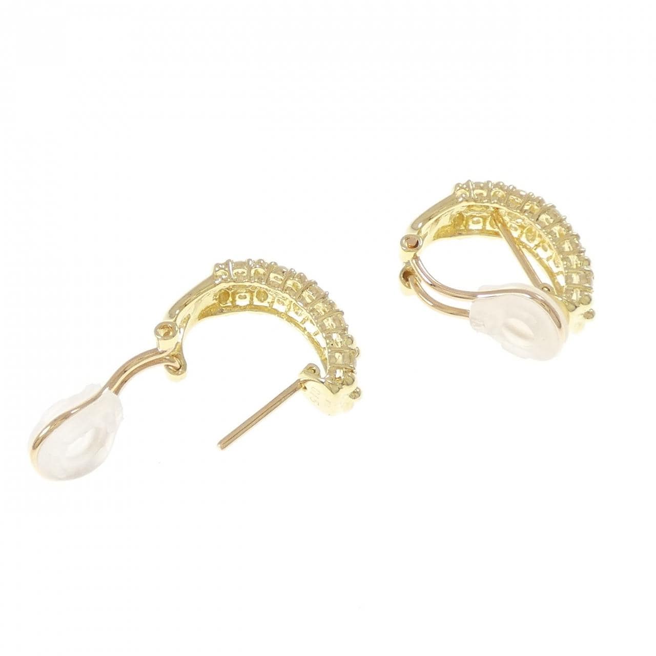 K18YG ダイヤモンド ピアス/イヤリング 0.30CT