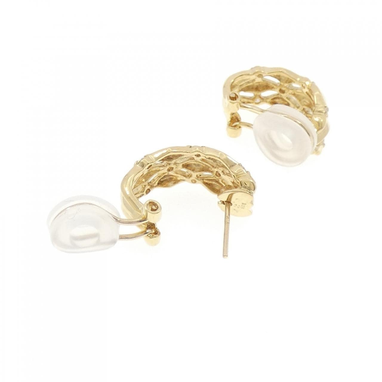 K18YG ダイヤモンド ピアス/イヤリング 0.27CT
