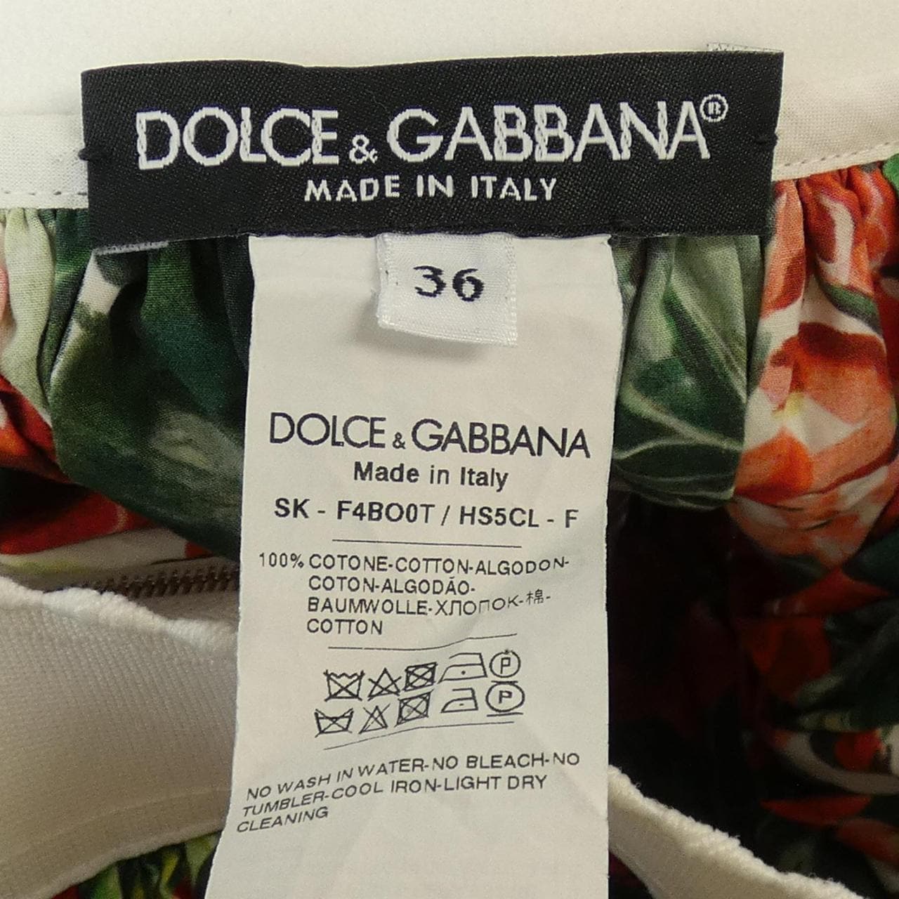 ドルチェアンドガッバーナ DOLCE&GABBANA F4BO0T スカート