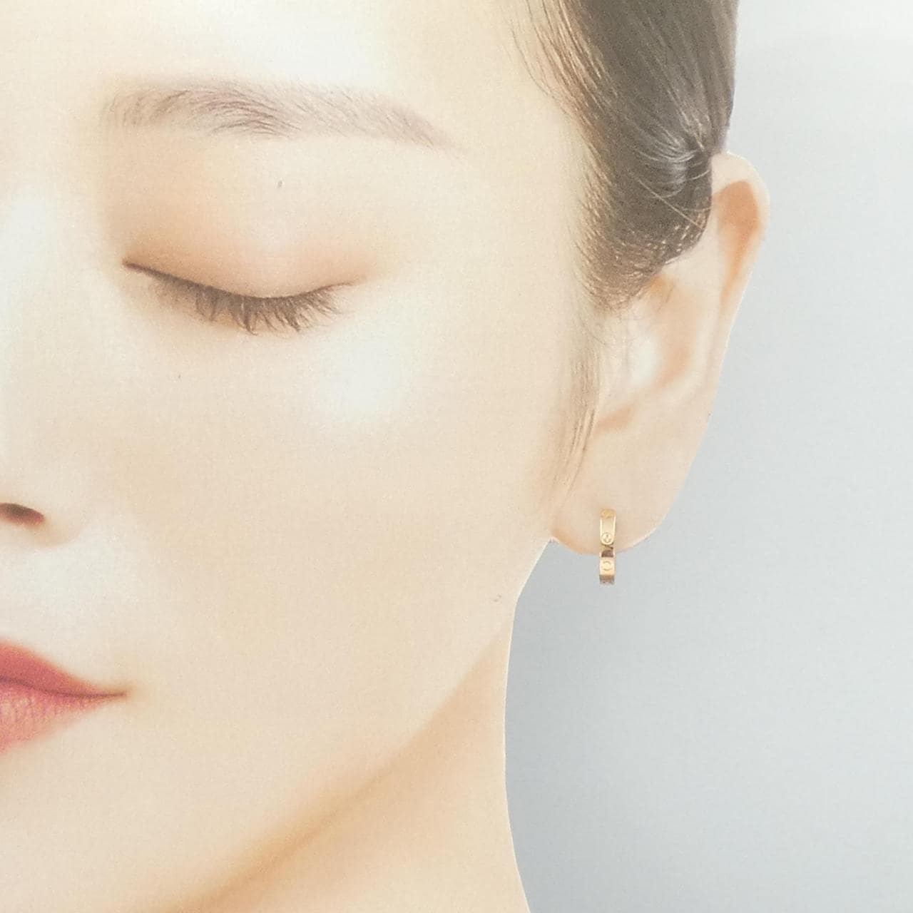 CARTIER MINI LOVE耳环