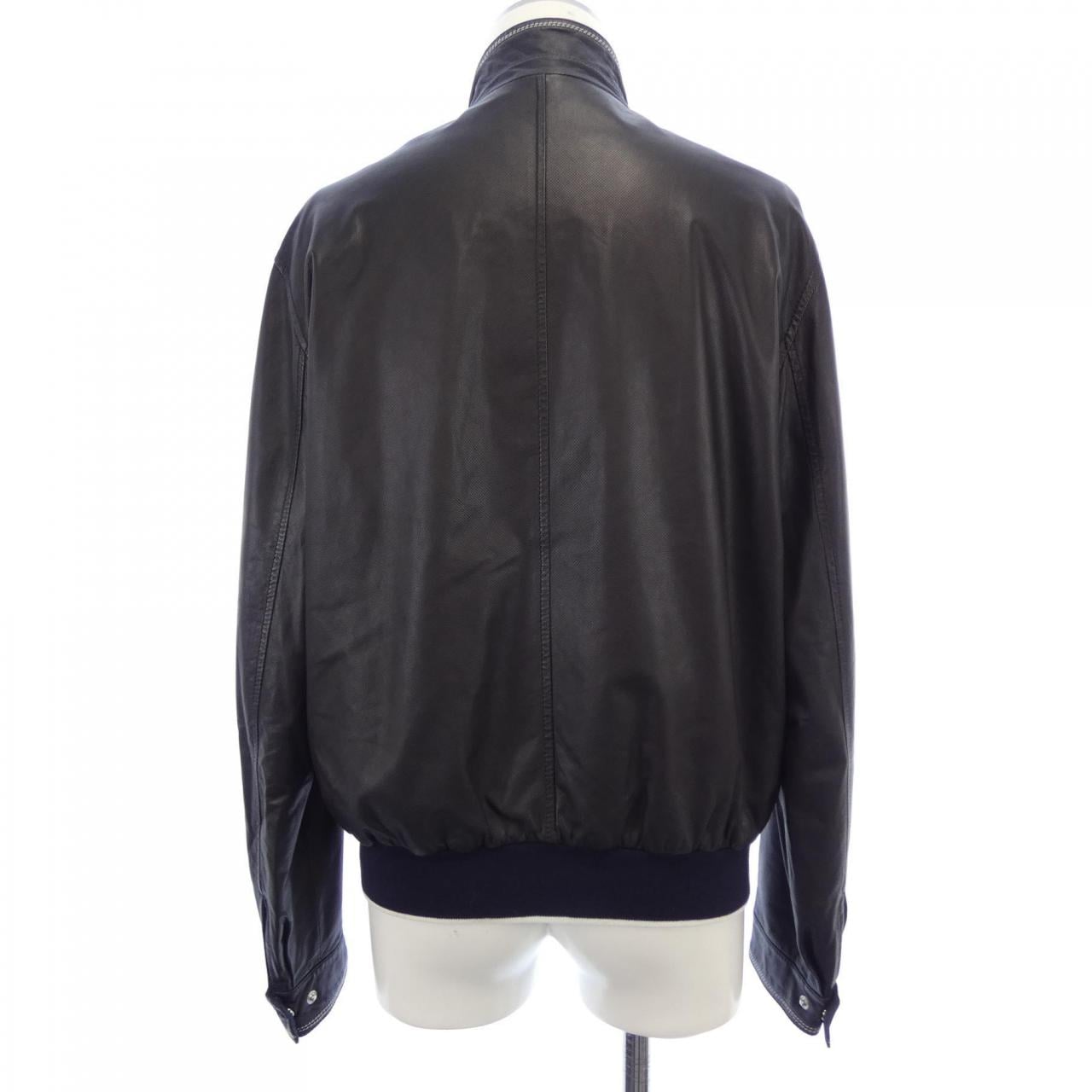 エルメネジルドゼニア Ermenegildo Zegna レザージャケット