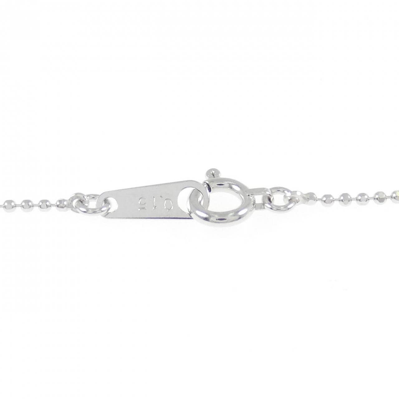 K18WG ダイヤモンド ブレスレット 0.15CT