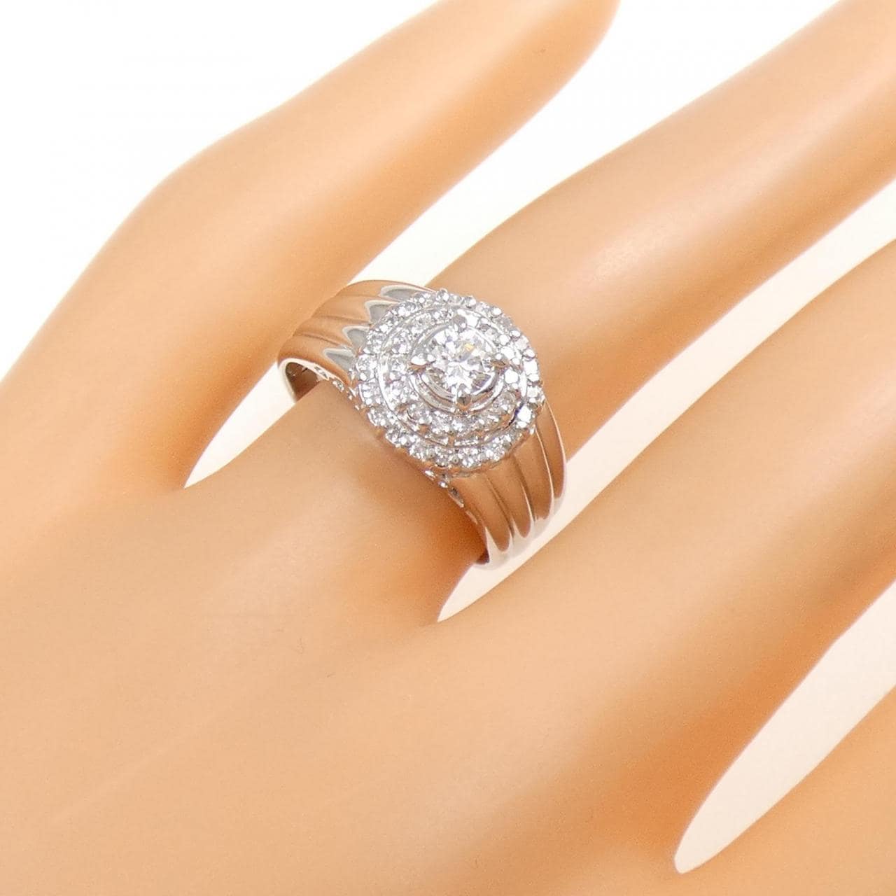 PT900 ダイヤモンド リング 0.53CT