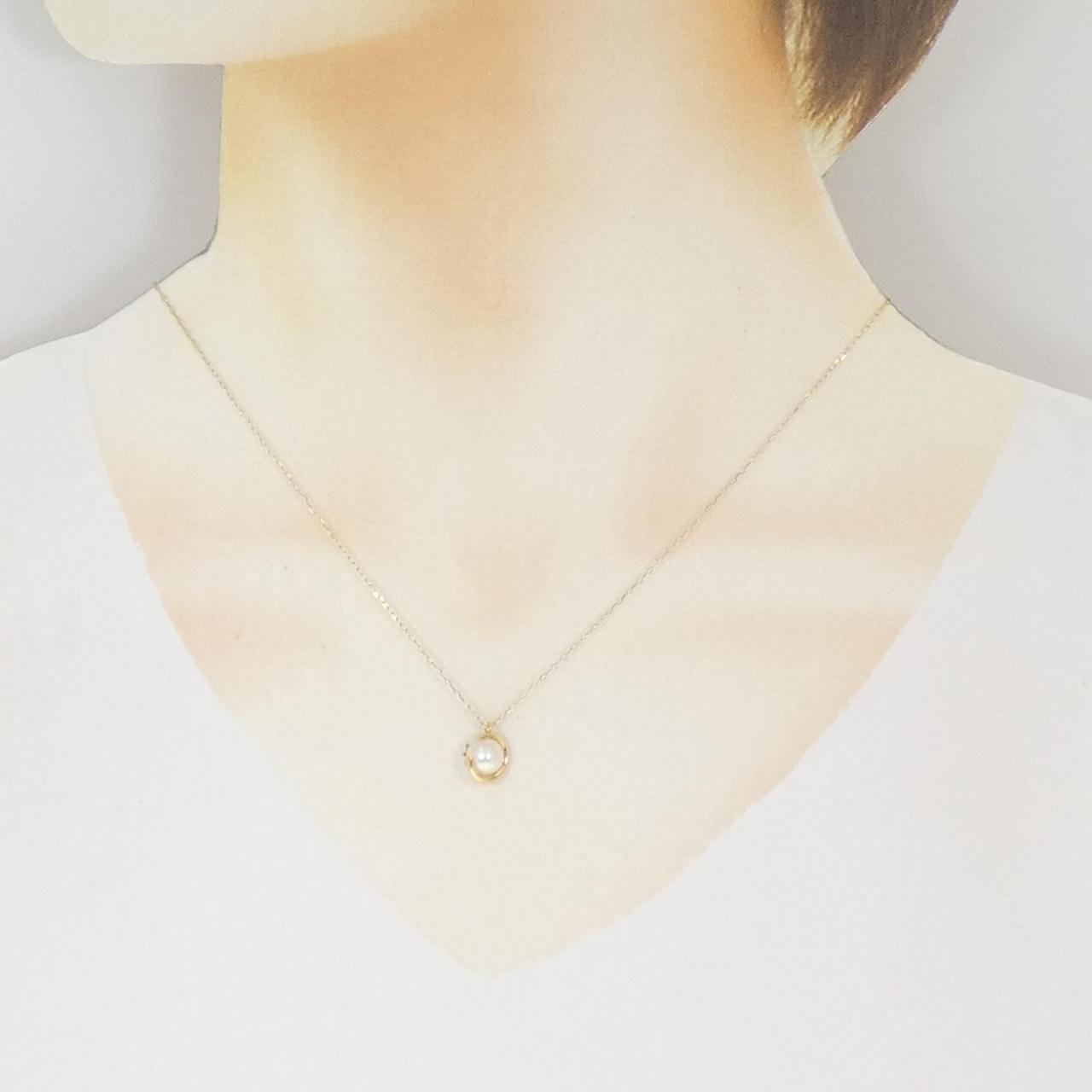 4゜C アコヤパール ネックレス 6.4mm