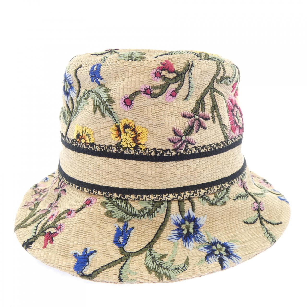 クリスチャンディオール CHRISTIAN DIOR D-BOBBY ボブハット DIOR PETITES FLEURS 32PFL923X175 ハット