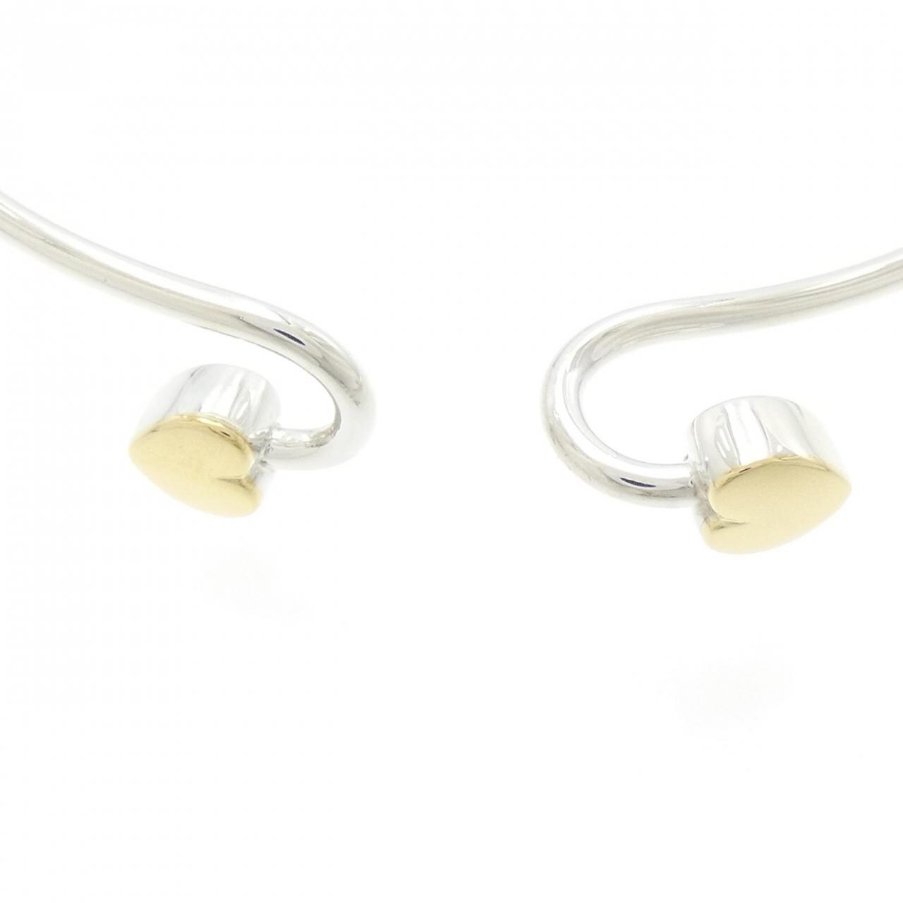 [vintage] TIFFANY Solid Double Heart手鐲