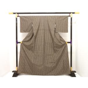 【未使用品】単衣　紬織