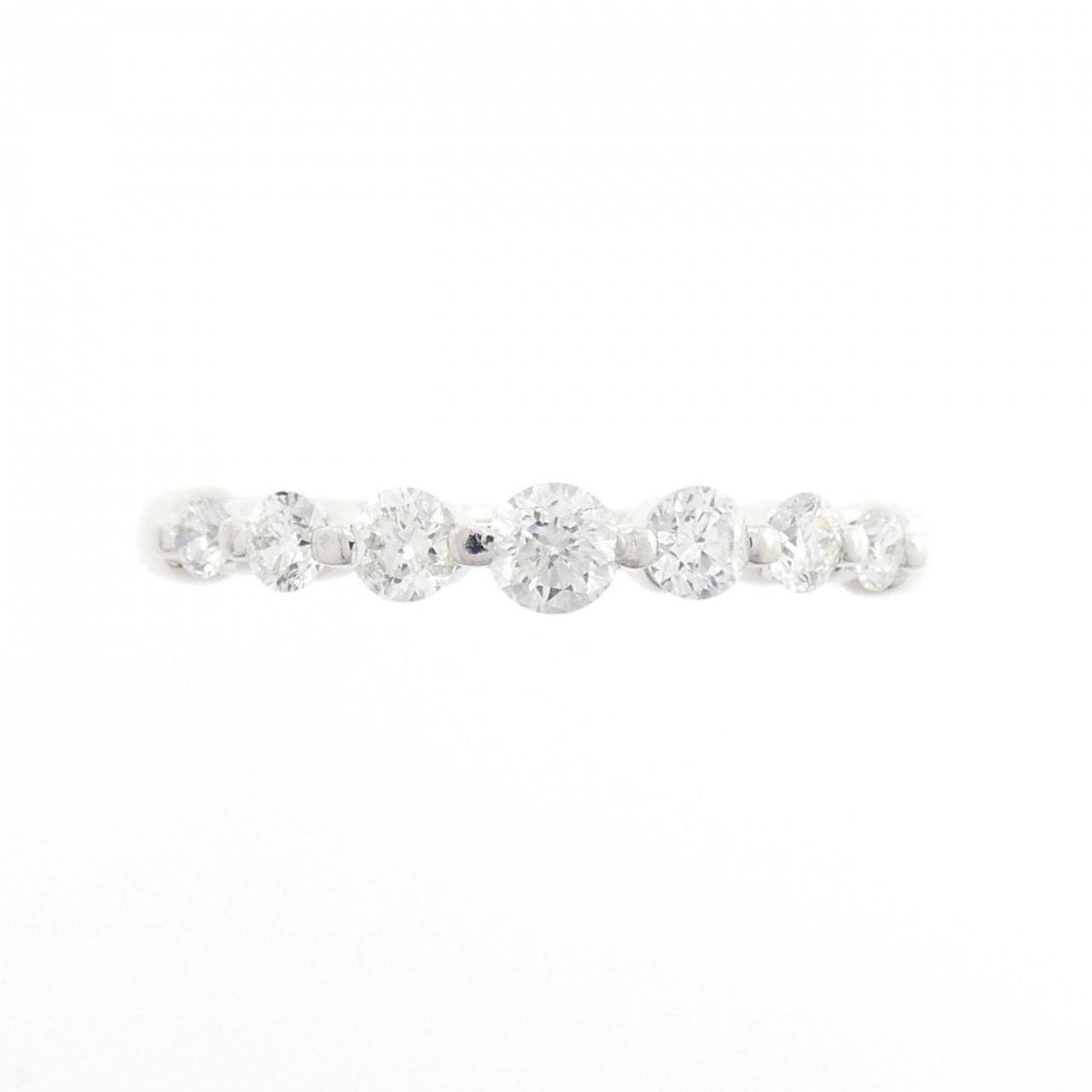 K18WG ダイヤモンド リング 0.533CT