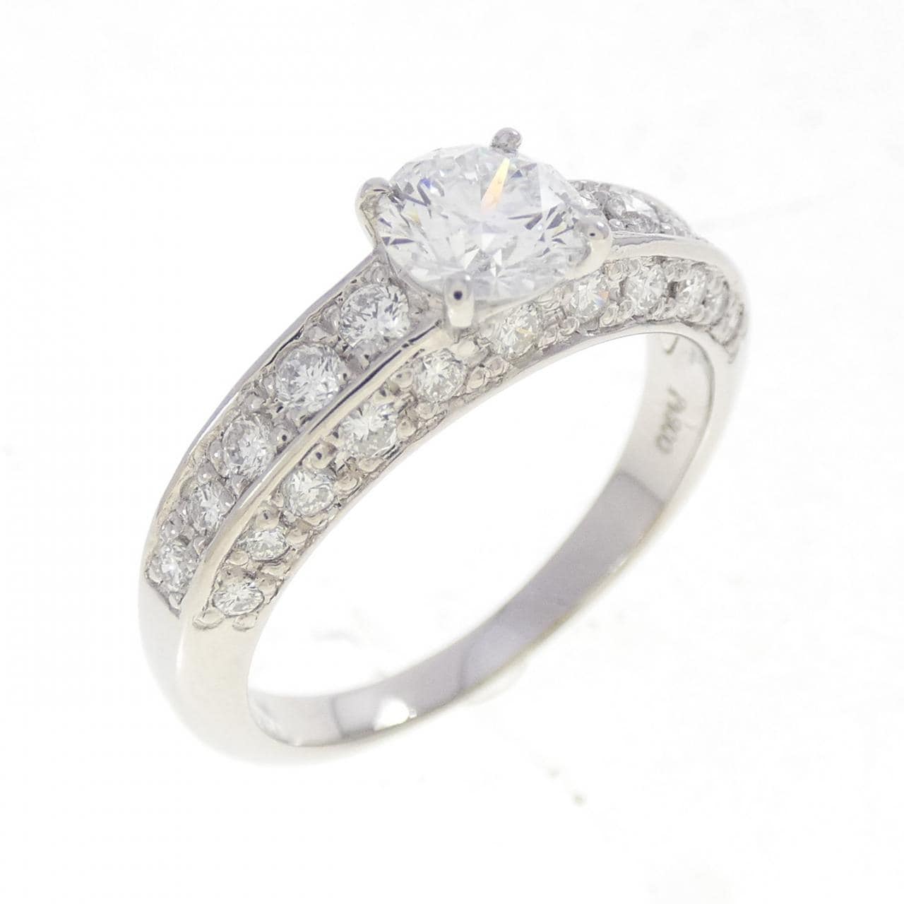 PT900 ダイヤモンド リング 0.523CT D SI1 VG