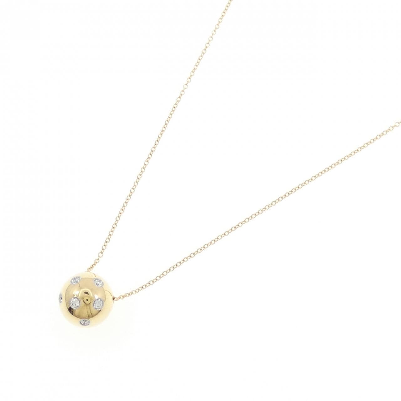 TIFFANY dots ball necklace