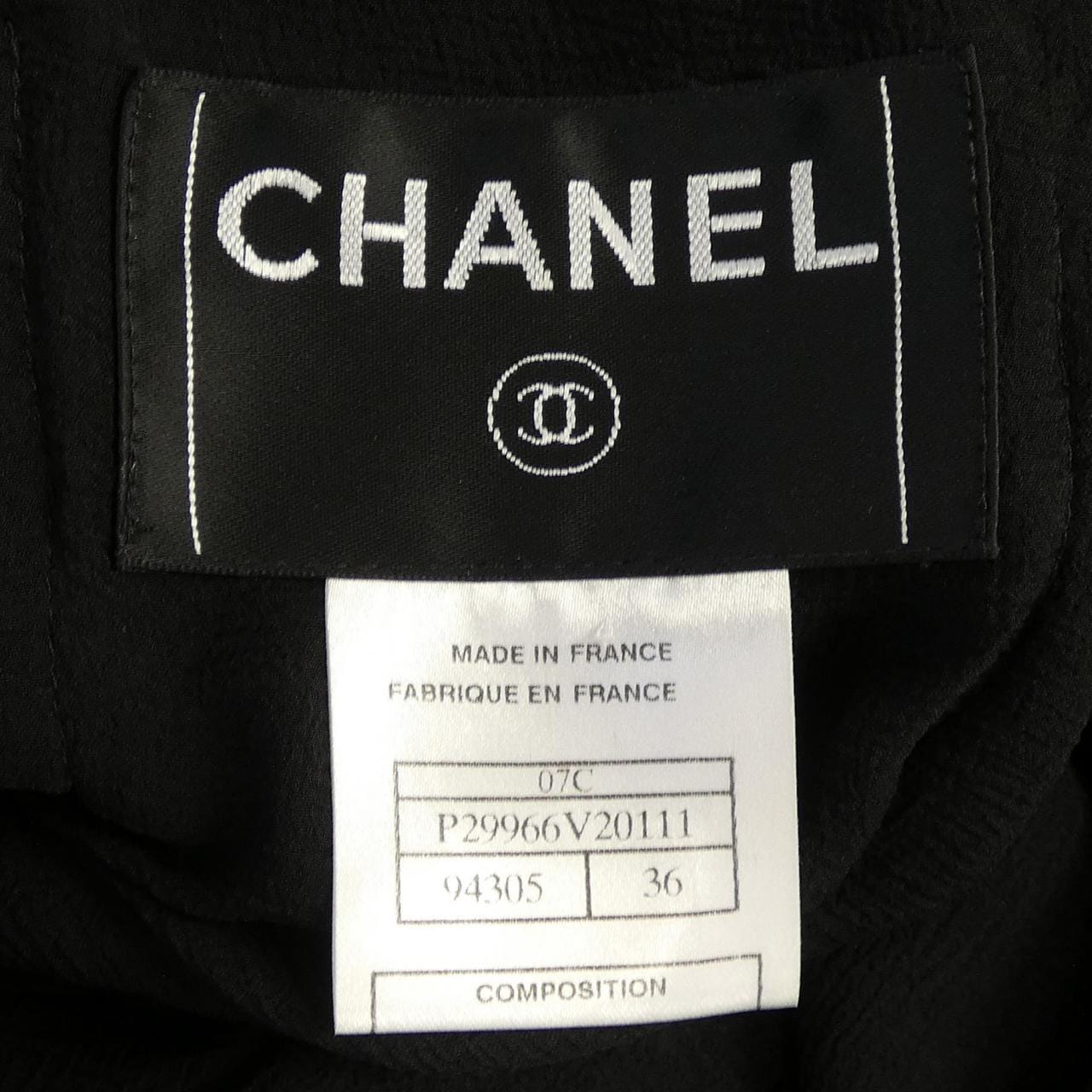 シャネル CHANEL P29966V20111 07C ジャケット