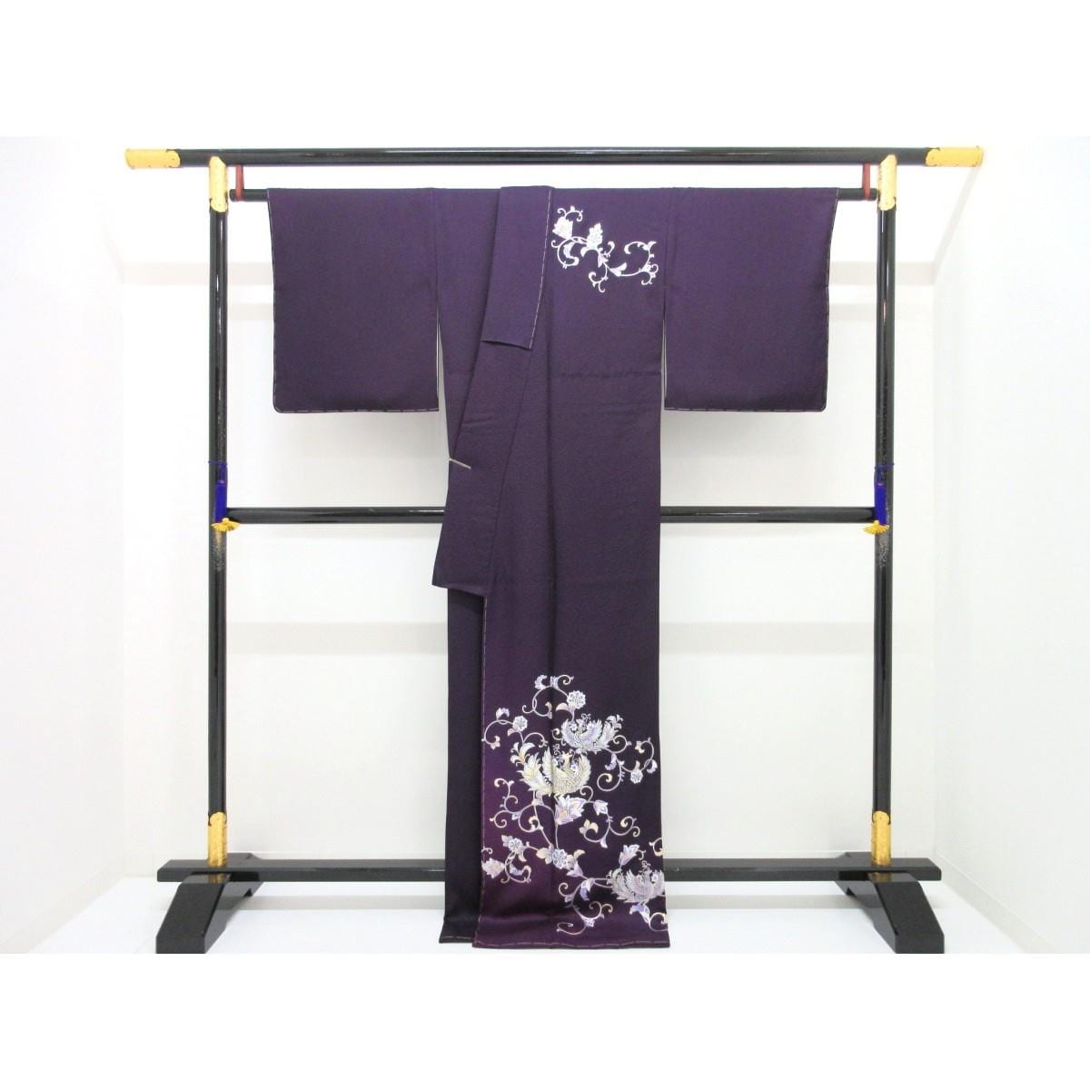 【新品】訪問着　【和田光正】友禅銀彩加工
