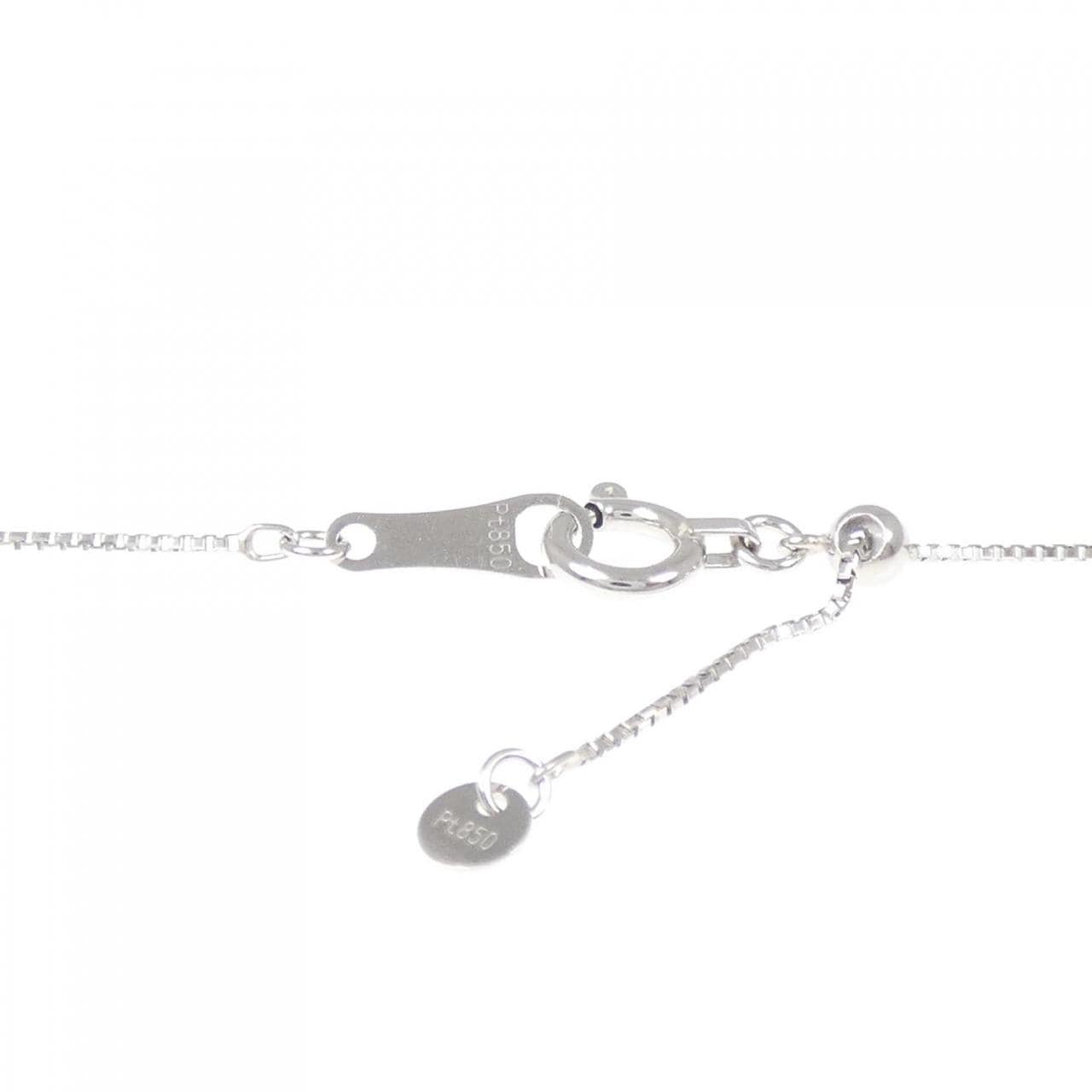 PT900/PT850 クロス ダイヤモンド ネックレス 0.50CT