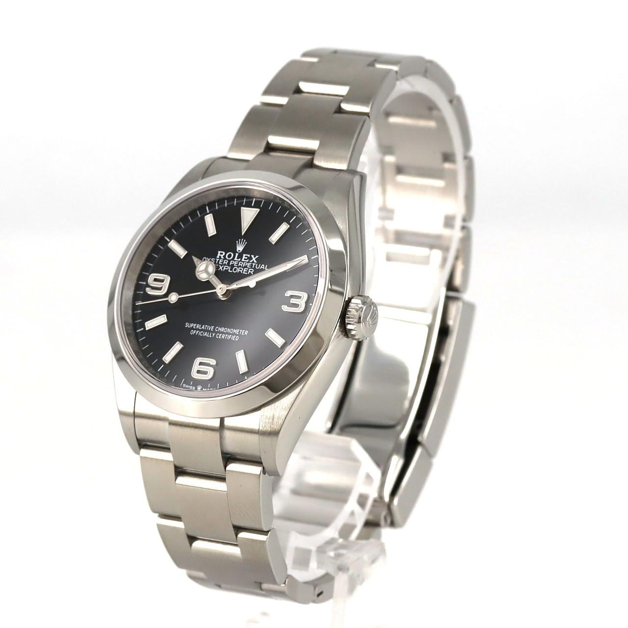 ロレックス エクスプローラーI 124270 SS 自動巻 ランダム番