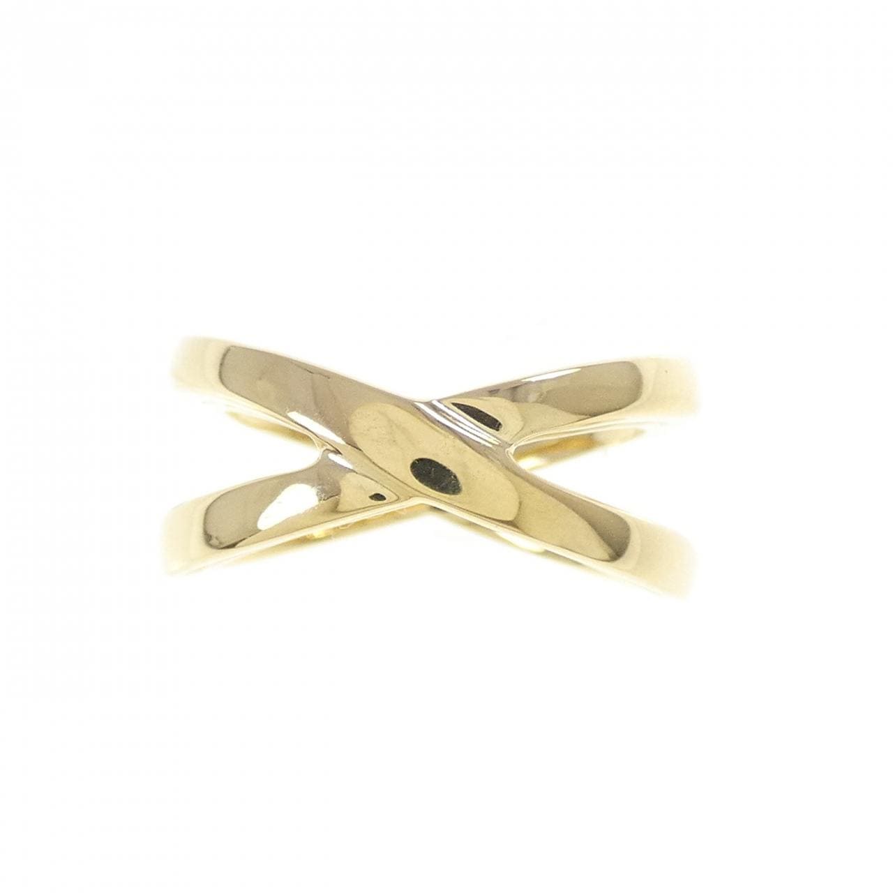 ティファニー インフィニティ ダブル クロス リング