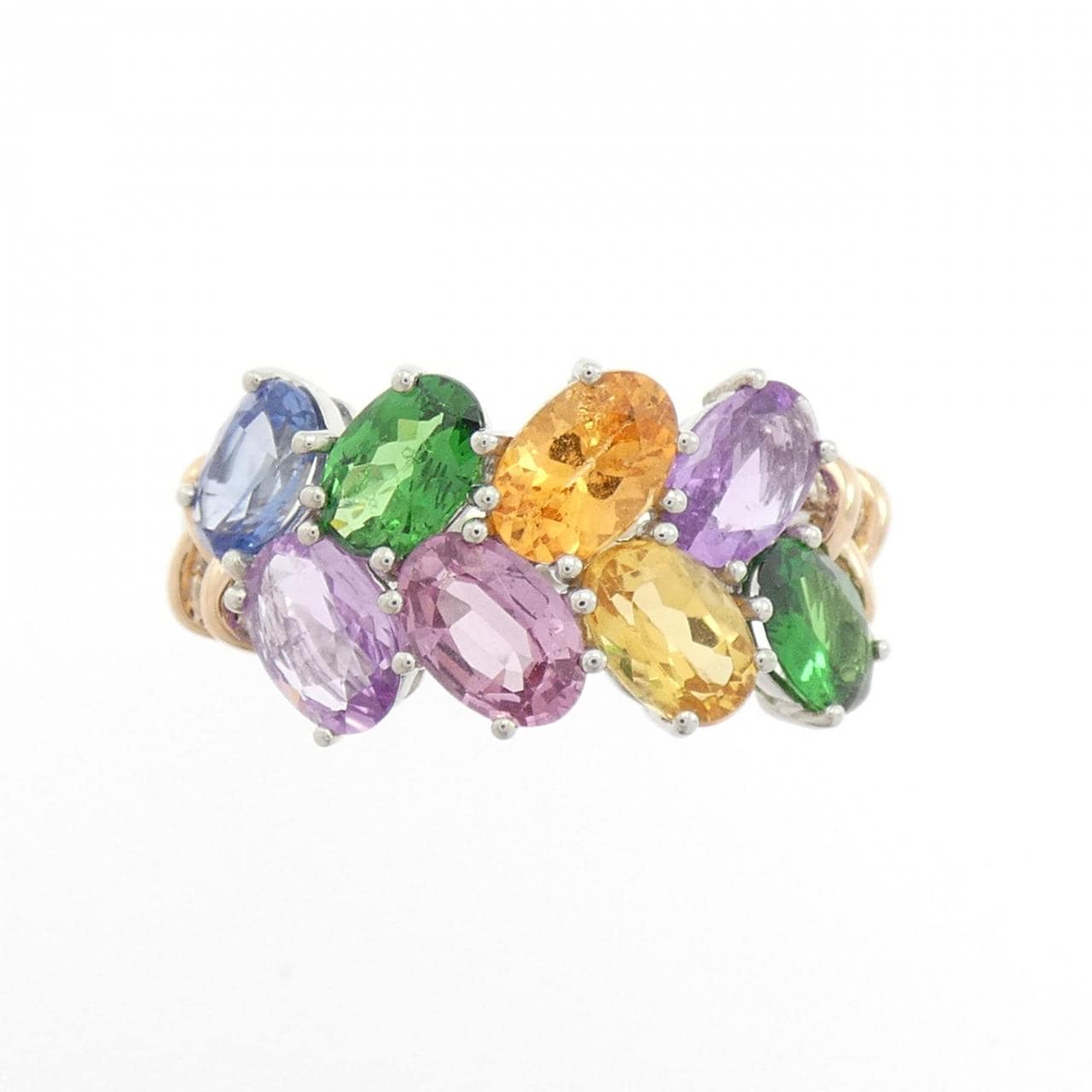 ジーエスティービー カラーストーン リング