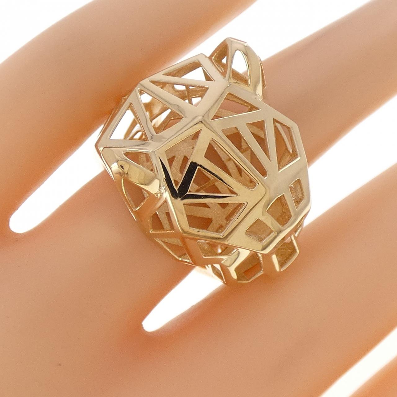 K18YG ダイヤモンド リング 0.12CT