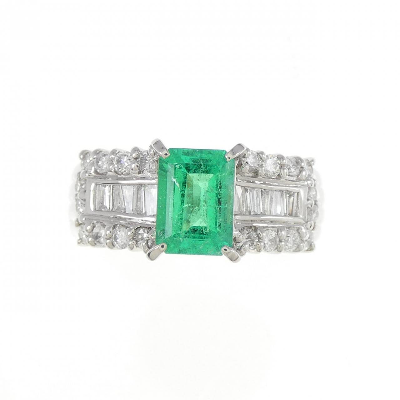 PT900 エメラルド リング 0.97CT