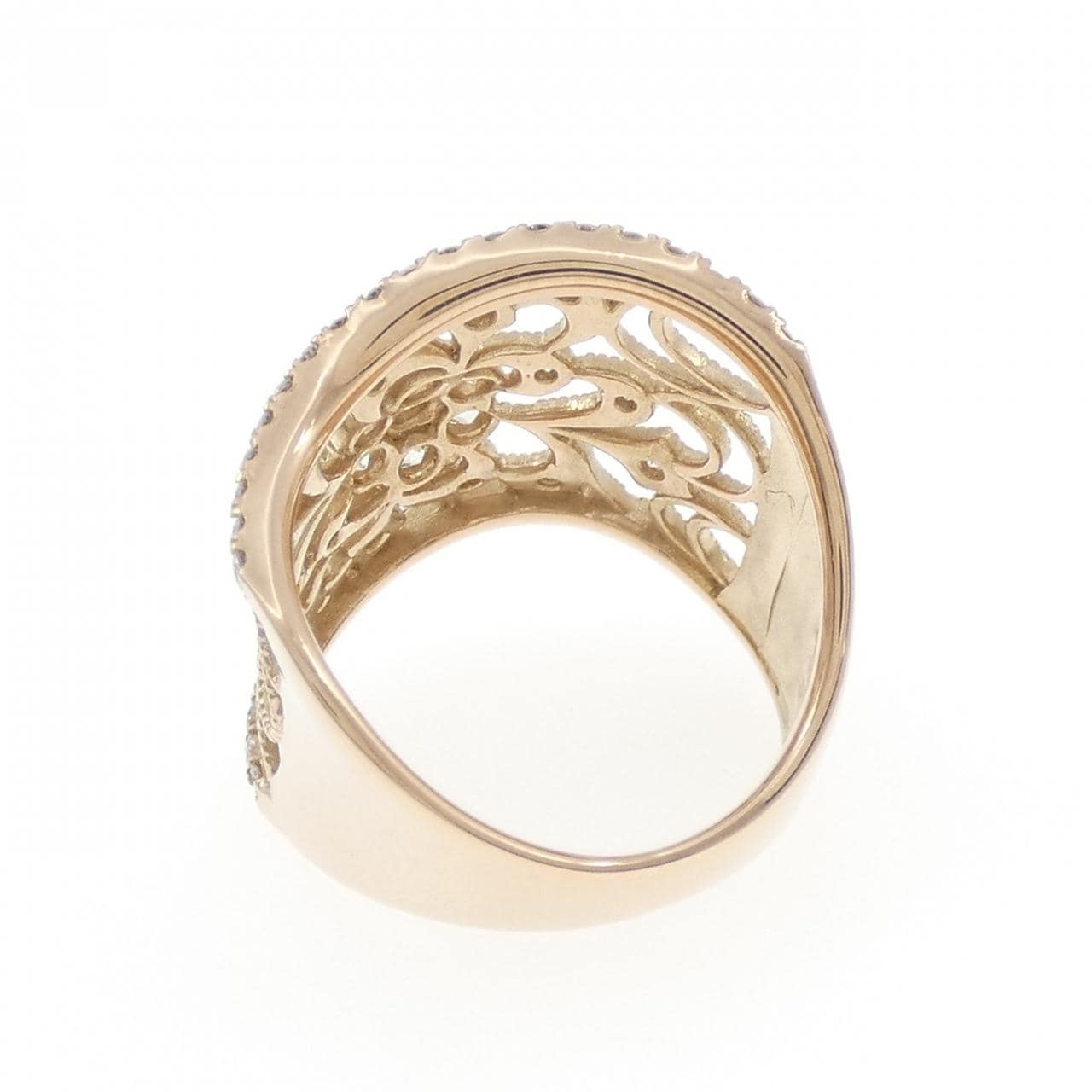 K18PG ダイヤモンド リング 1.00CT