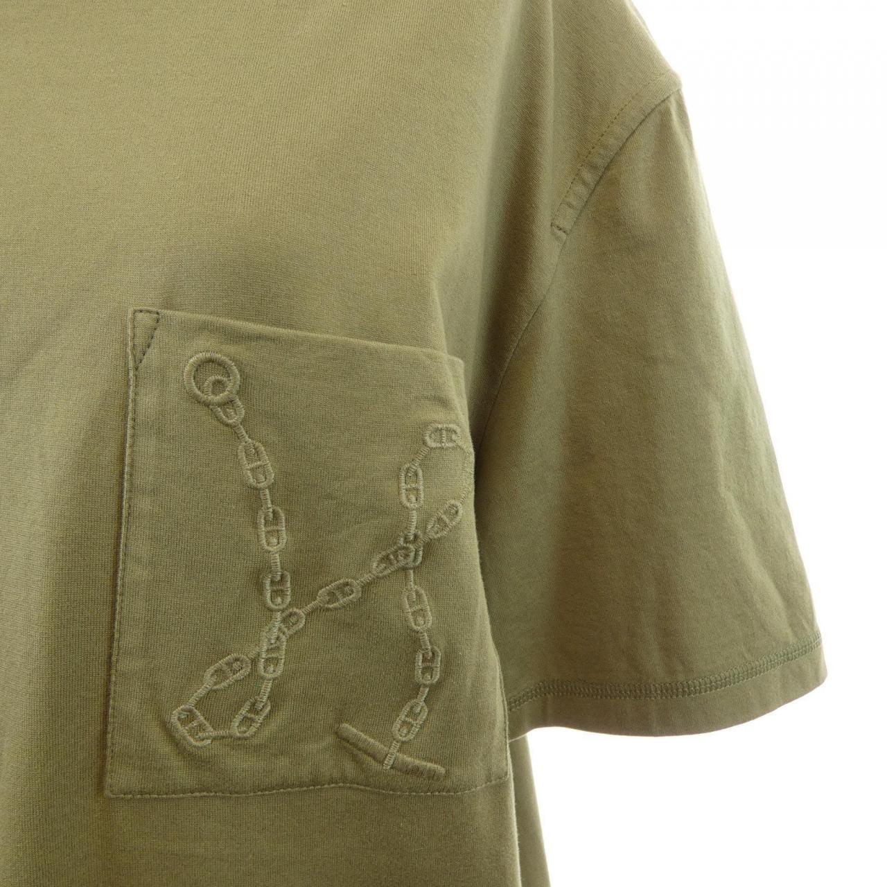 エルメス HERMES CHAINE D'ANCRE シェーヌダンクル *06-7704. カットワンピース