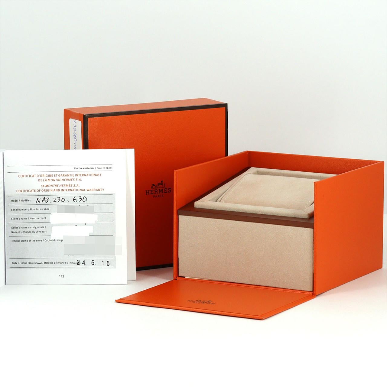 エルメス ナンタケットデュアルタイム/D･4P NA3.230 SS クォーツ