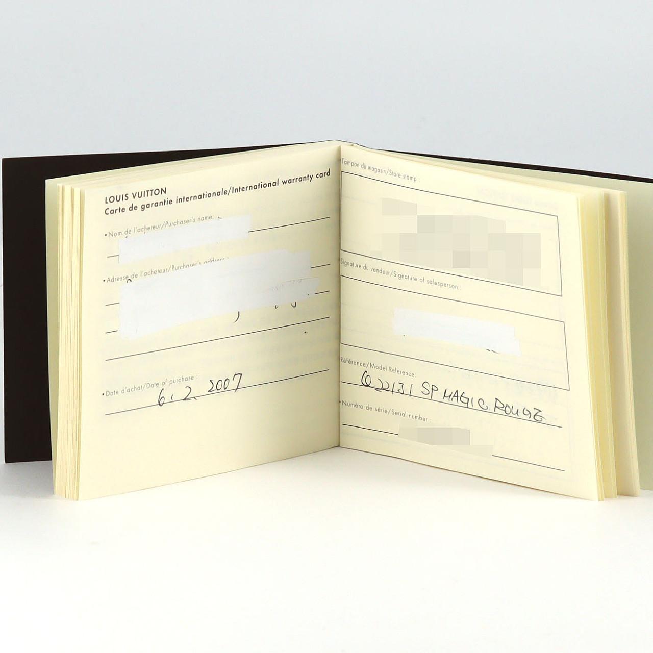 ルイヴィトン マジックスピーディ Q221J SS クォーツ