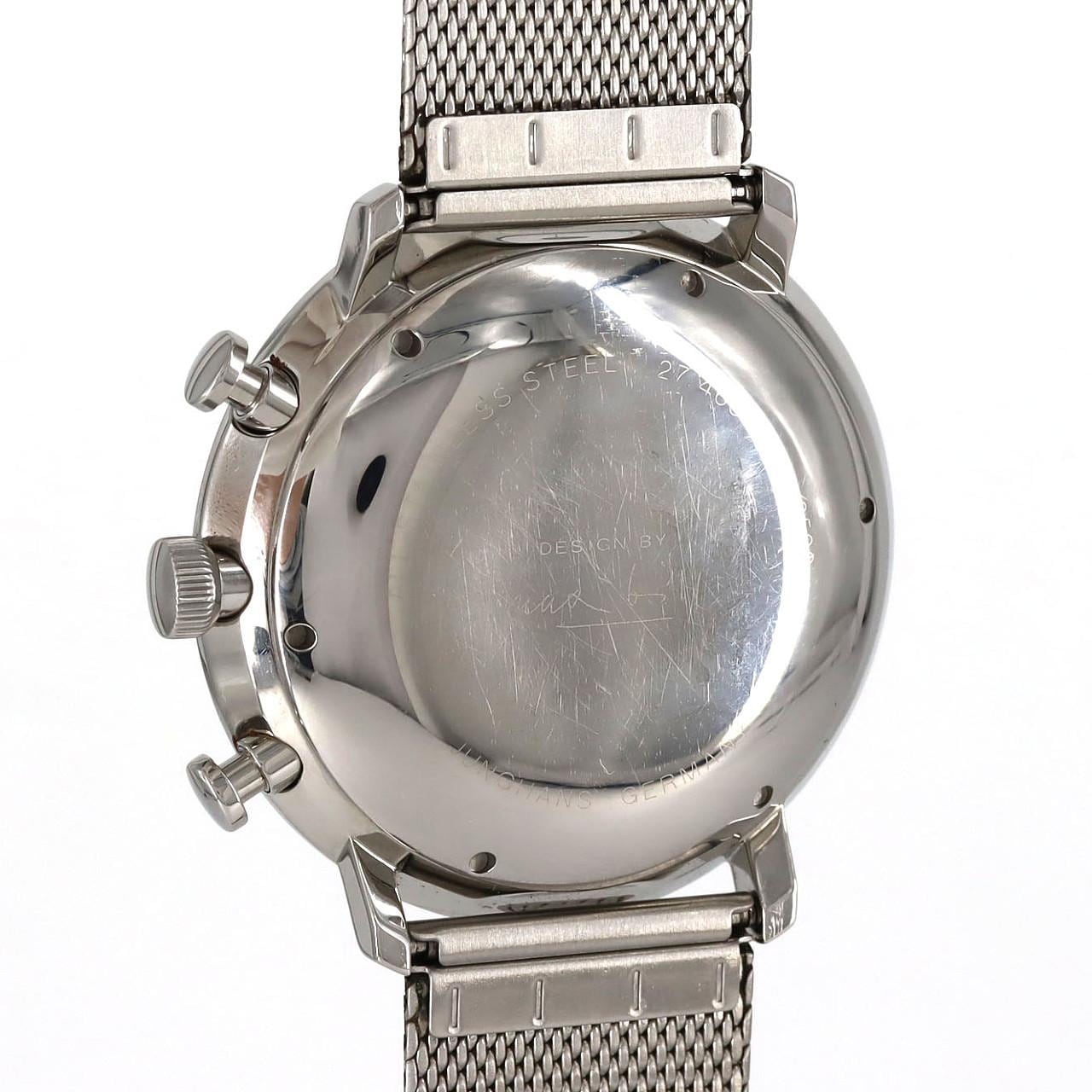 【ノーメンテナンス還元価格】ユンハンス マックスビル クロノスコープ 27/4601 SS 自動巻