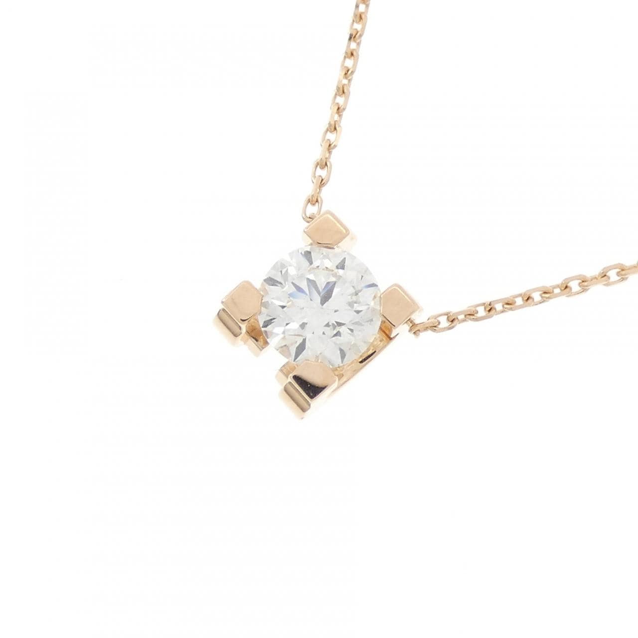 カルティエ Cドゥ カルティエ ネックレス 0.70CT G VVS1 3EXT