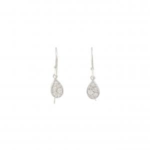 PT900 ダイヤモンド ピアス 0.16CT